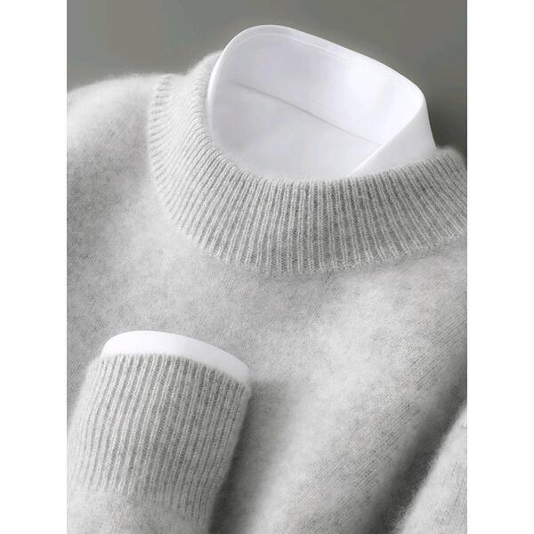 Woolen demi-season sweater