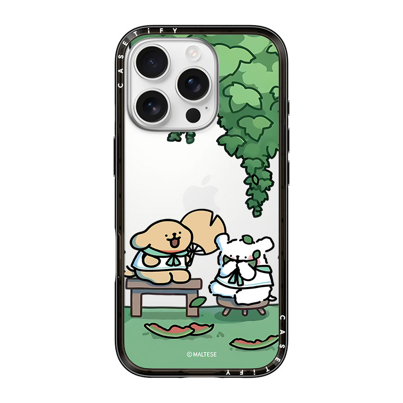 CASE 共同ブランドサマーラインパピー 16pro 携帯電話ケース軽量落下防止新ケース 14/15promax に適しています|undefined