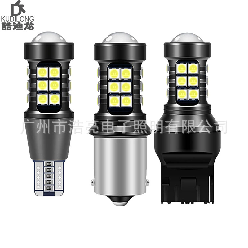 Cross -border dedicated to the new high -lit car LED decoding reversing T20 1156 T15 3030 27smd