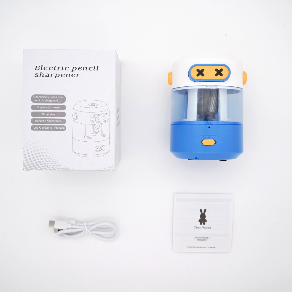 Sacapuntas de lápiz eléctrico automático Sacapuntas de lápiz de dibujos animados sacapuntas Sacapuntas de lápiz automático sacapuntas niños al por mayor