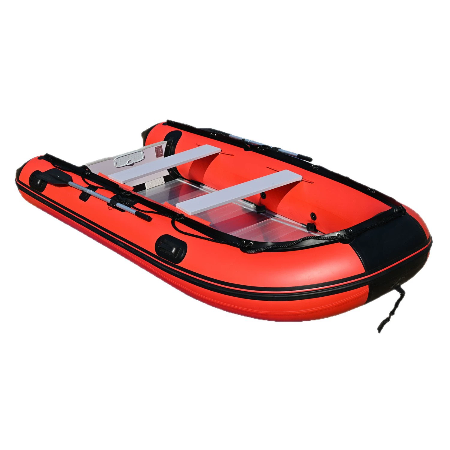 6-8 people flood control Emergency rubber boat 3.8 meters inflatable fishing boat charge boat boiled wear-resistant kayak