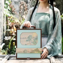 厂家现货批发2025新款国风中秋月饼礼盒空盒广告促销送人高档礼盒