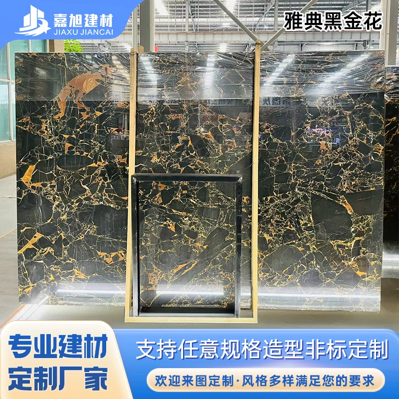 Classic marble light panel for hotel, villa, light luxury style, custom-made