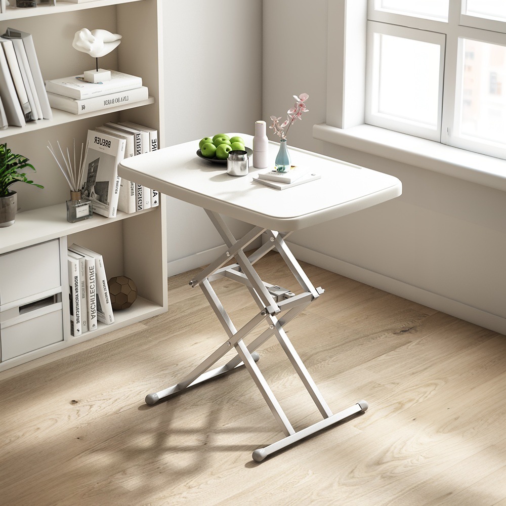 Mesa plegable mesa de comedor mesa de computadora portátil casera simple mesa de oficina pequeña casa de estudio elevable mesa montada en automóviles