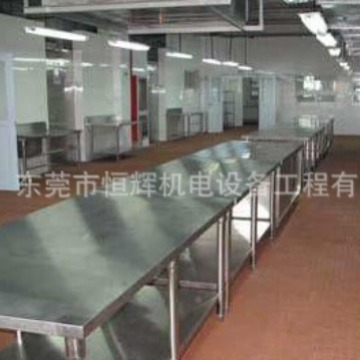 承接东莞深圳惠州湖南酒店厨房工程 餐饮厨房制品