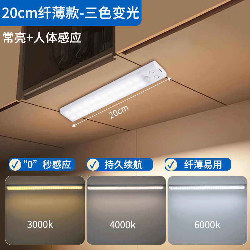 20CM slim model (three-color dimming)