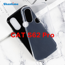 适用CAT S62 Pro手机壳翻盖手机皮套TPU布丁套软壳