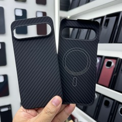 ケブラーシェルはグーグルピクセル9pro携帯ケース9pro XL -Fold折り畳み炭素繊維シェルを適用します。