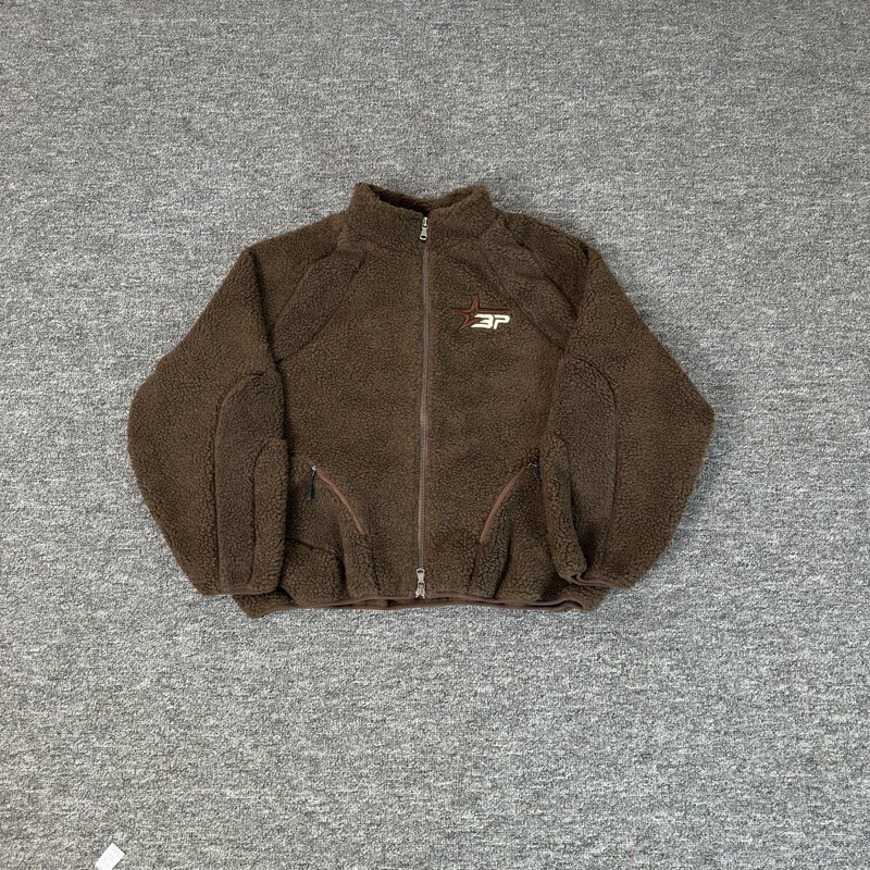 Cross-Border Broken Planet Fleece Lamb Wool Men's Warm Cardigan Stand Collar Zipper Jacket