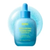 Blue transparent essence with hyaluronic acid