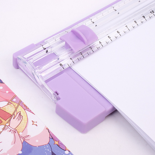 Mini macaron color A5 paper cutter handmade paper cutter DIY small paper cutter paper cutter