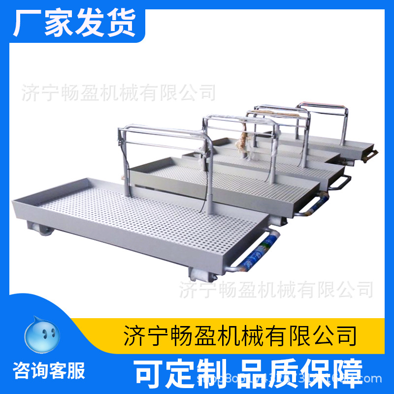 铝合金地铁手推车 铁路轨道平板车 铝制轨道手推车