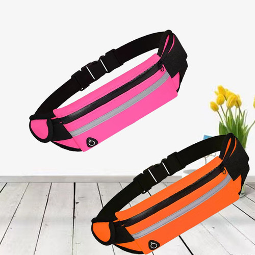 Outdoor sports bag, fitness men's and women's running waist bag, waterproof mobile phone storage bag, close-fitting sports cycling hydration bag