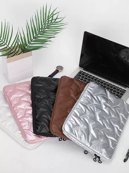 Wholesale simple solid color 14inch laptop sleeve ultra-light water-resistant shockproof tablet storage protective case