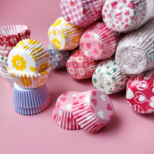 10 cm Snow Fairy Paper Cupcake Cup Cake Mini Cupcake Cup Baking Mold Bottom Paper Pads 1000 Pcs