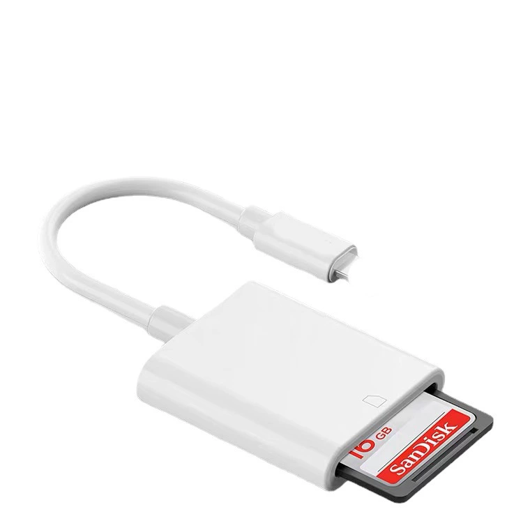 Applicable to the Apple mobile phone SD card conversion iPhone Typec extended dock SD camera reader to support iOS14