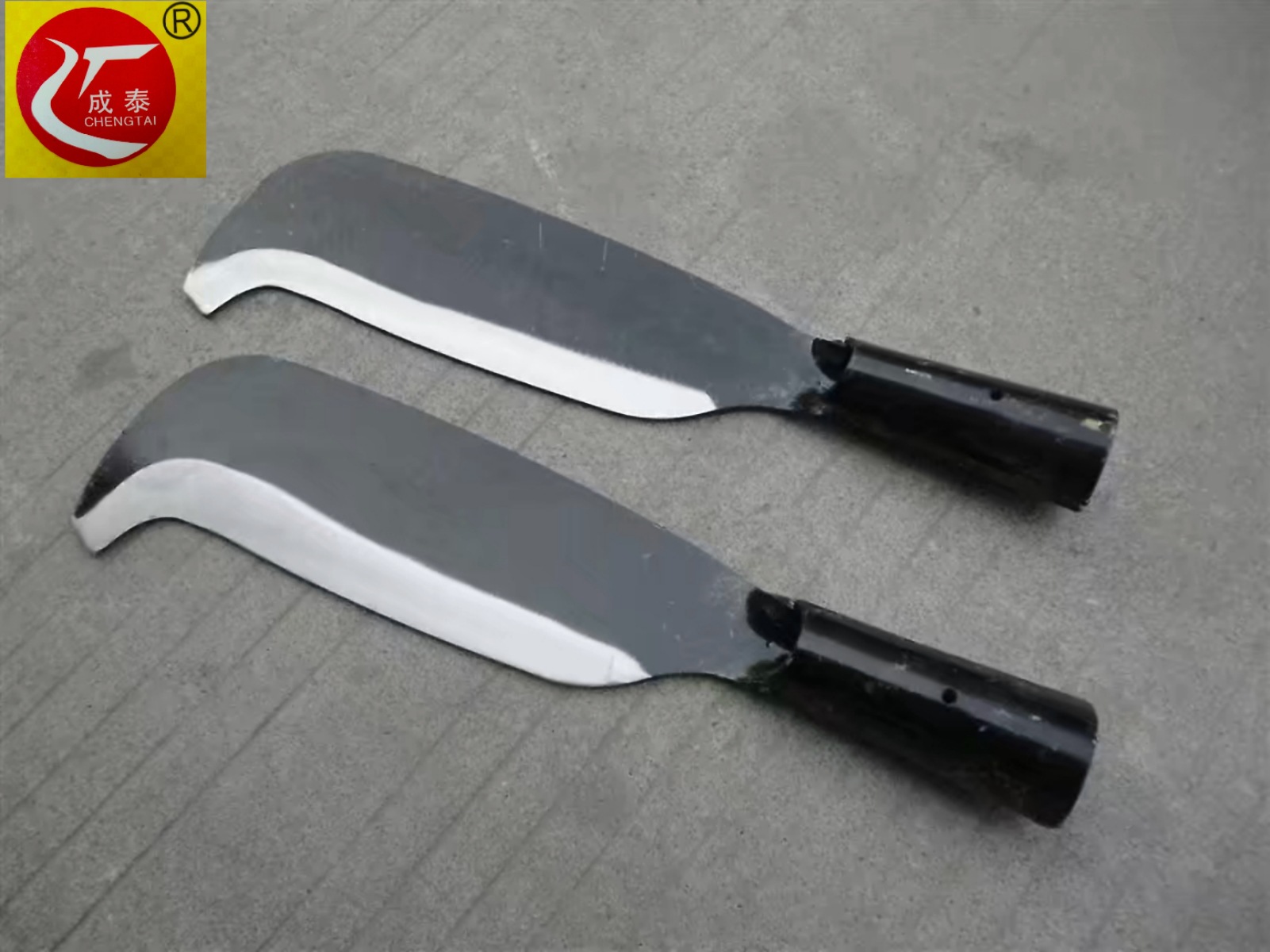 成泰厂家批发砍刀胶把柴刀剁刀铁把砍刀勾刀剁刀家用柴刀破拆工具