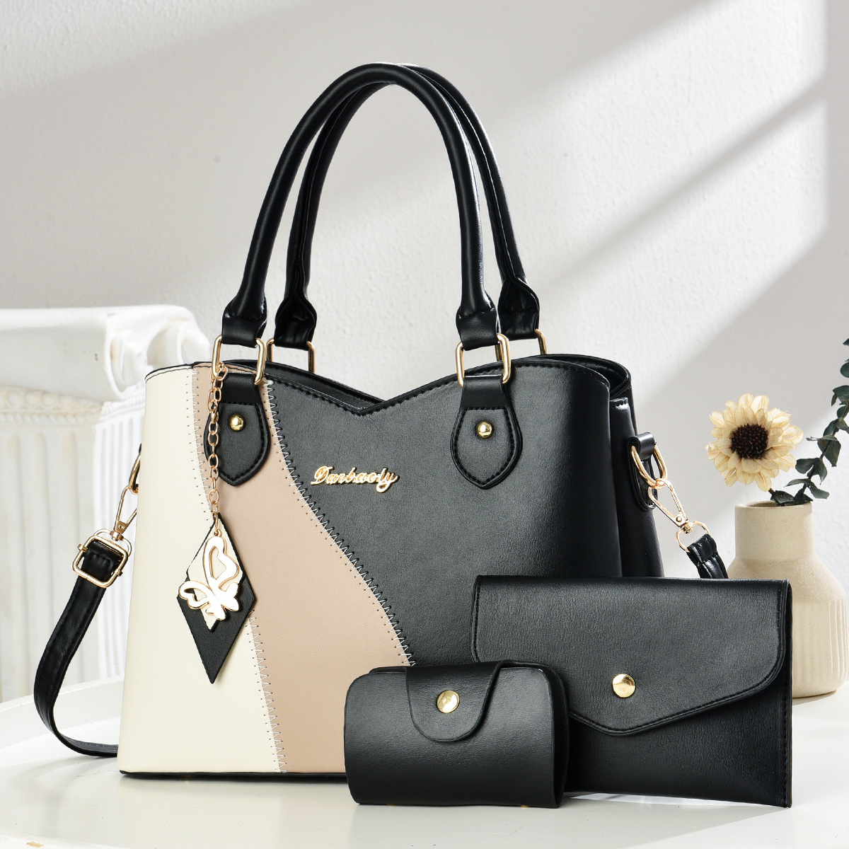 Bolso de Hombro y Mano para Mujer de PU, Gran Capacidad, para Viajes y Ocio image 6
