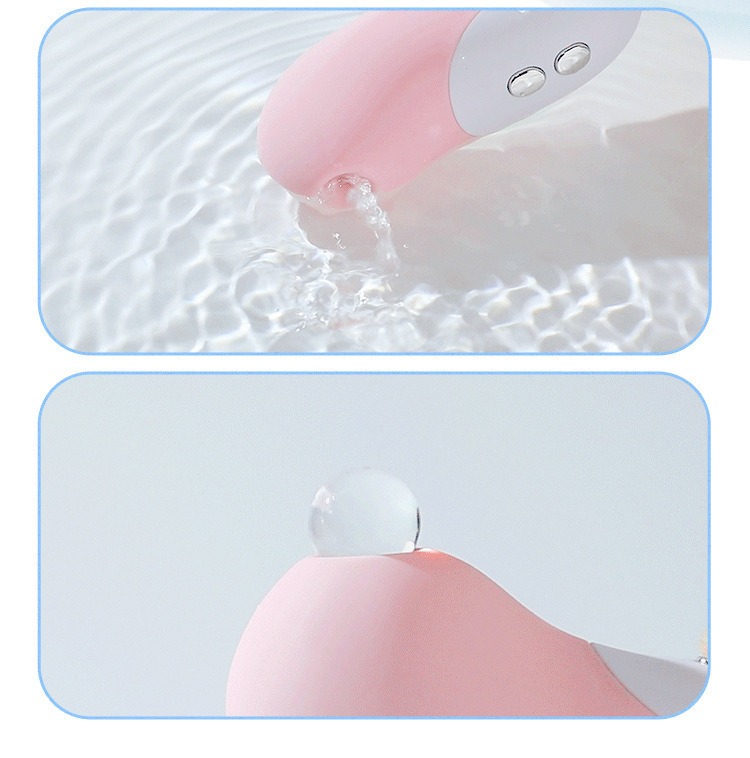 Mystery Peach Elf App-Controlled Sucking Vibrator with Telescopic Action, Pink — detail image 15