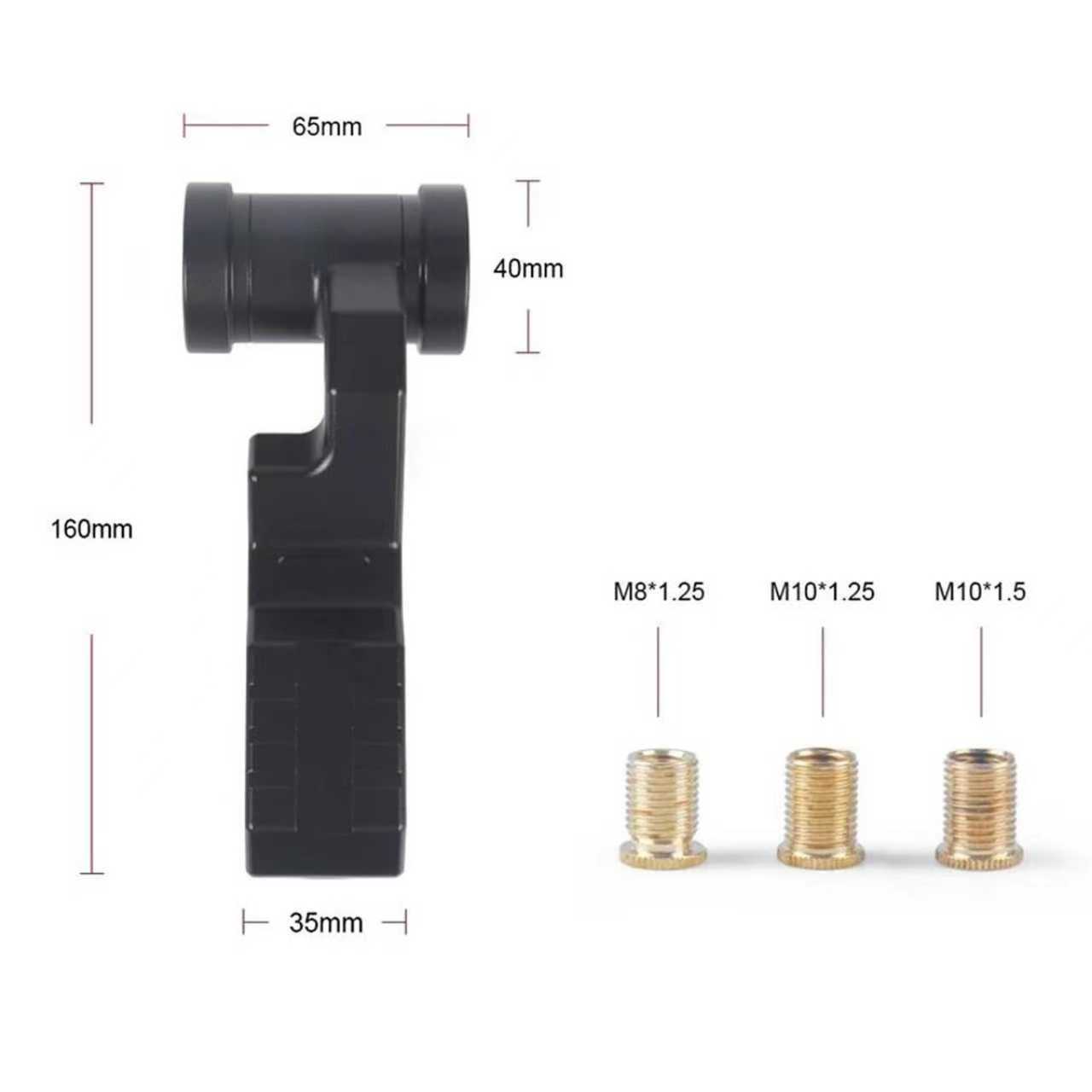 Universal Gear Shift Knob for Car Modification, Mechanical Control Handle for Aircraft, Extended Gear Lever for Yacht