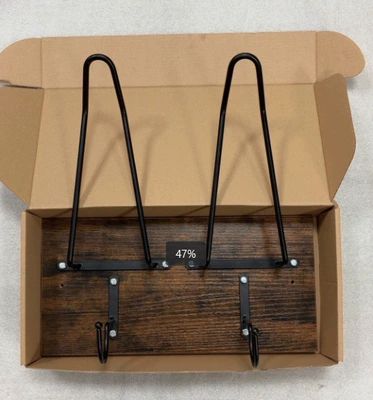 brackets wooden helmet hook hat – Dəbilqə (Kaska) aksesuarları - helmet-holder-one-double-hook-style