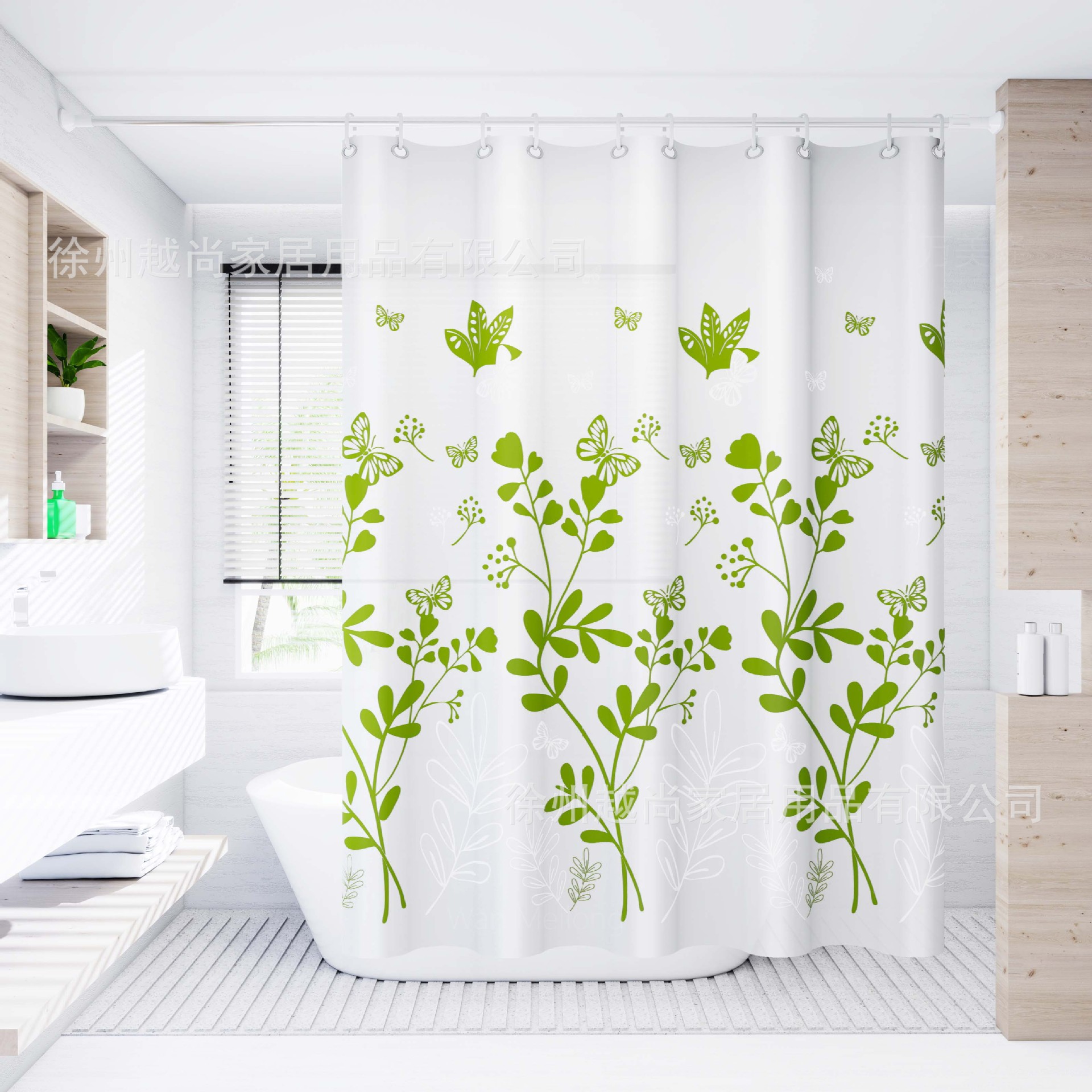 cortina de baño especial sin perforación cortina de baño barrera retráctil impermeable cortina de baño cortina de baño transfronteriza