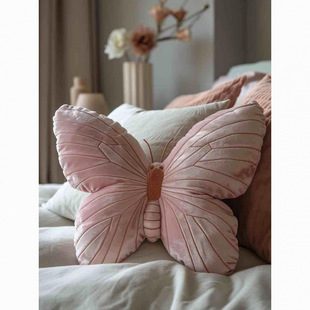 Ins Girly Heart Butterfly Pillow Cushion Plush Toy Original Girly Heart Pillow Home Beauty Birthday Gift