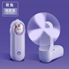 Folding handheld small table air fan, new collection