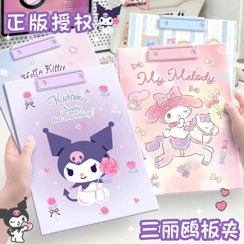 Sanrio, папка, тетрадь, система хранения для учащихся, увеличенная толщина