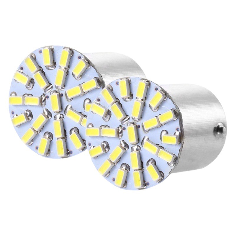 Car LED turn signal 1156 1157 3014 22SMD reversing light motorcycle light brake light tail light