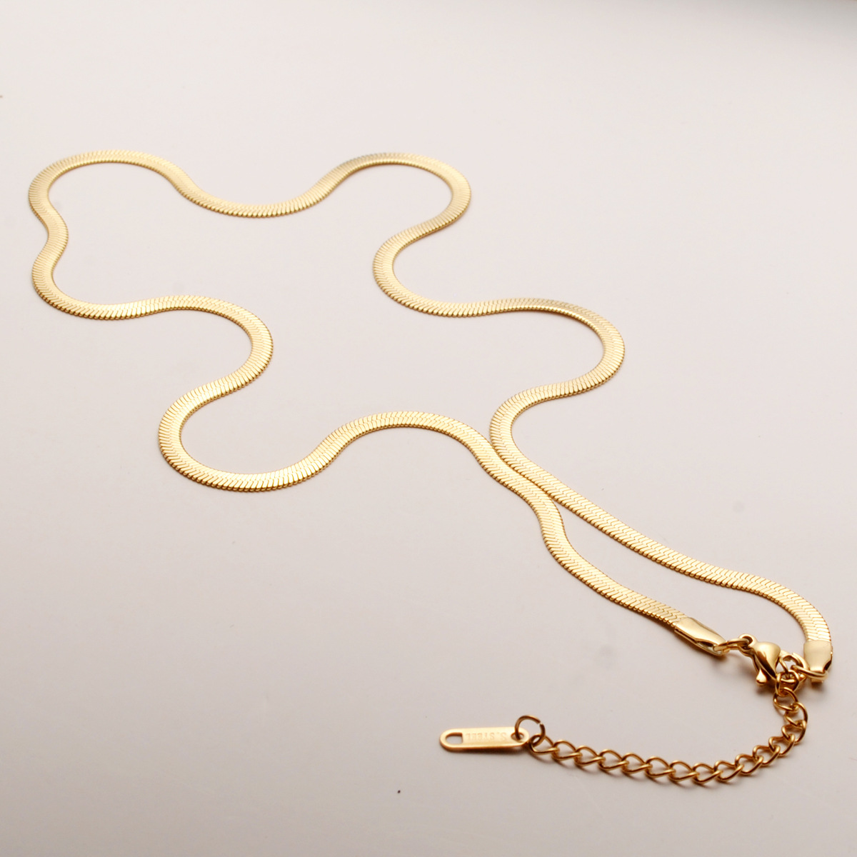 Simple Style Geometric Stainless Steel Plating Necklace 1 Piece