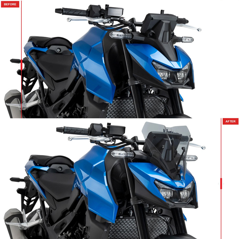 Suitable for Honda CB750 Hornet 25-26, modified motorcycle front windshield