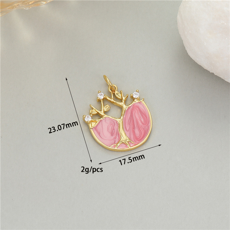 5g Weight Pendant Jewelry Making Type DIY Ornament Accessories Classification 1 Piece Quantity Copper Material Starfish, Dolphin, Fish Tail Pattern All Seasons Season Plating Design Cute, Vacation, Beach Style 1 Piece Copper Starfish Dolphin Fish Tail Pendant DIY Ornament Accessories 6