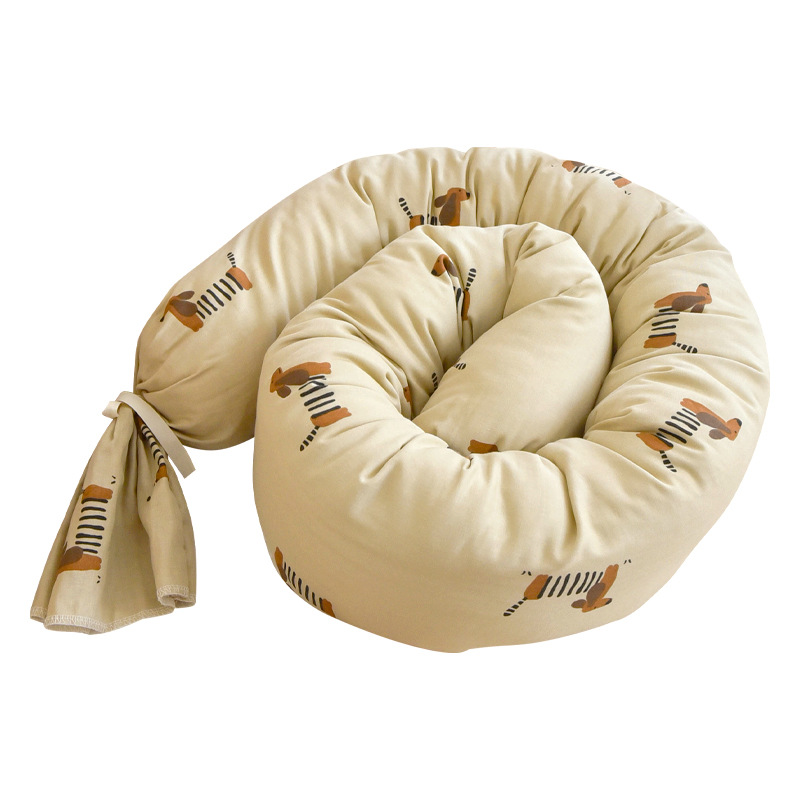 Cama de gaza de algodón para bebés recién nacidos, bolsa suave de amortiguación antichoque, almohada de cama para niños a prueba de caídas.