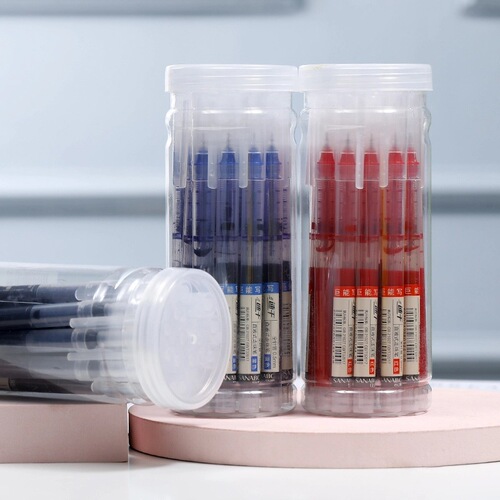 Black Gel Pen with 0.5mm Diameter, Bulk and Retail, Colorful Refillable Gel Pens