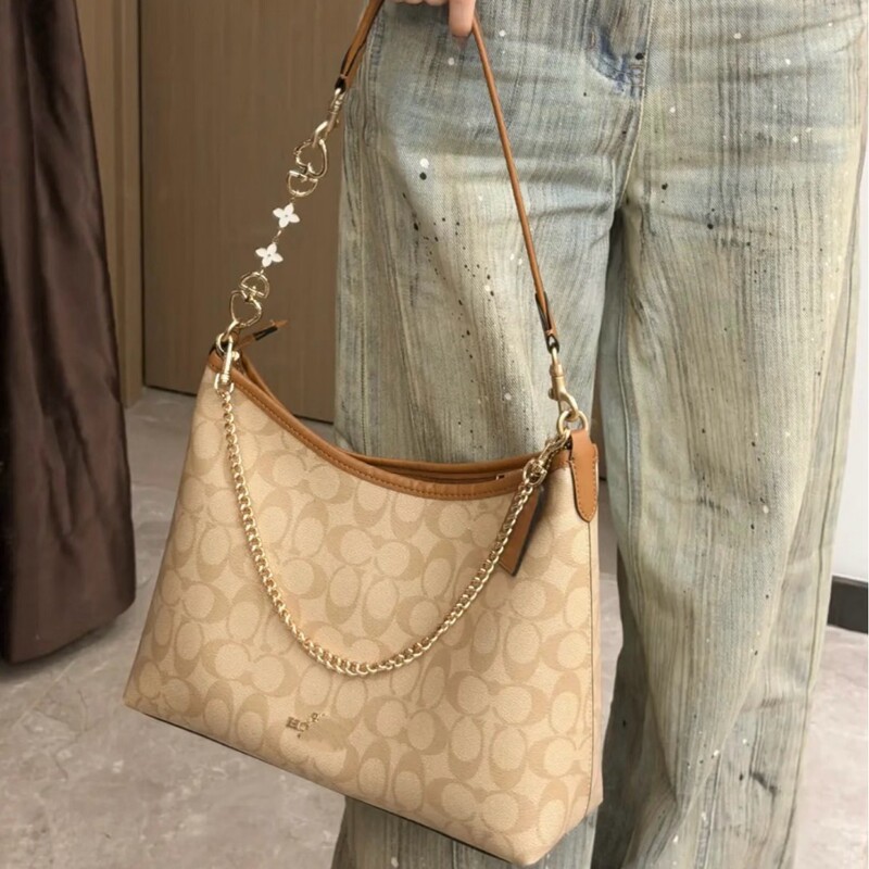 2025 Koujia Cjia New Model Laurel31 Medium-Sized Hobo Bag High-Quality Handbag Underarm Shoulder Crossbody Women's Bag 2025 Koujia Cjia New Model Laurel31 Medium-Sized Hobo Bag High-Quality Handbag Underarm Shoulder Crossbody Women's Bag