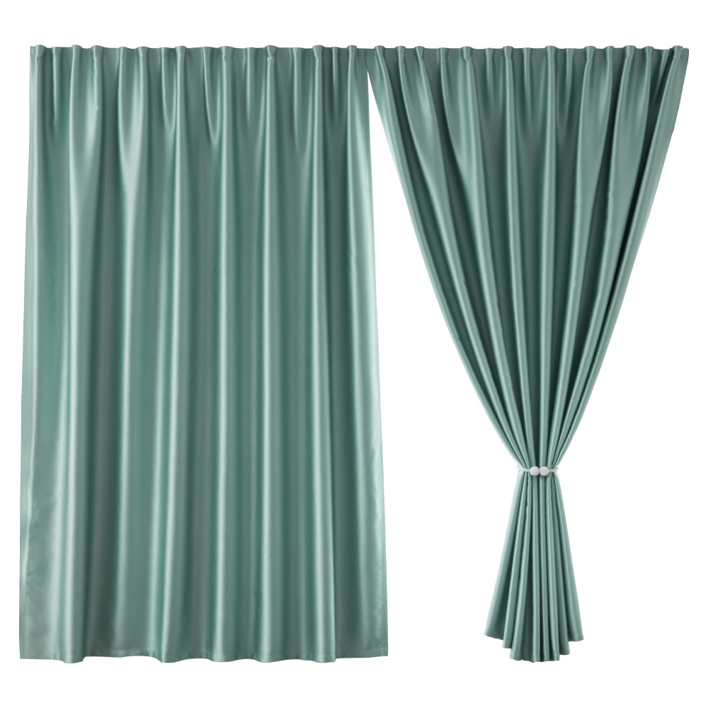 Comercio exterior transfronterizo, cortinas de velcro de Blog totalmente sombreadas, instalación sin perforación, tela para el sol autoadhesiva, protección solar y aislamiento térmico