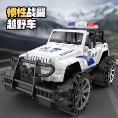 戦警の大きいサイズの慣性のオフロード車の自動車のおもちゃの車の子供の男の子のオフロード車の卸売りのシミュレーションの模型はおもちゃを作ります。