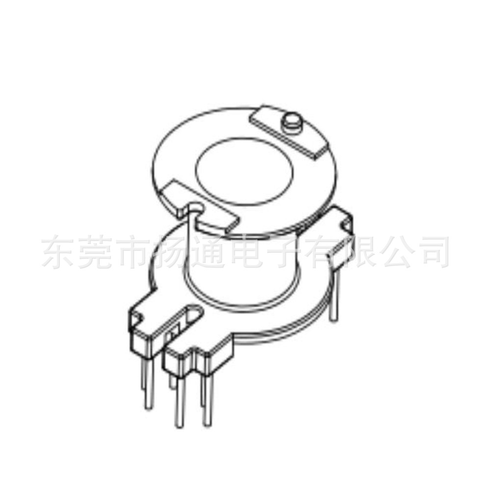 RM8 变压器骨架RM8高频骨架RM8立式梅花脚6+6针