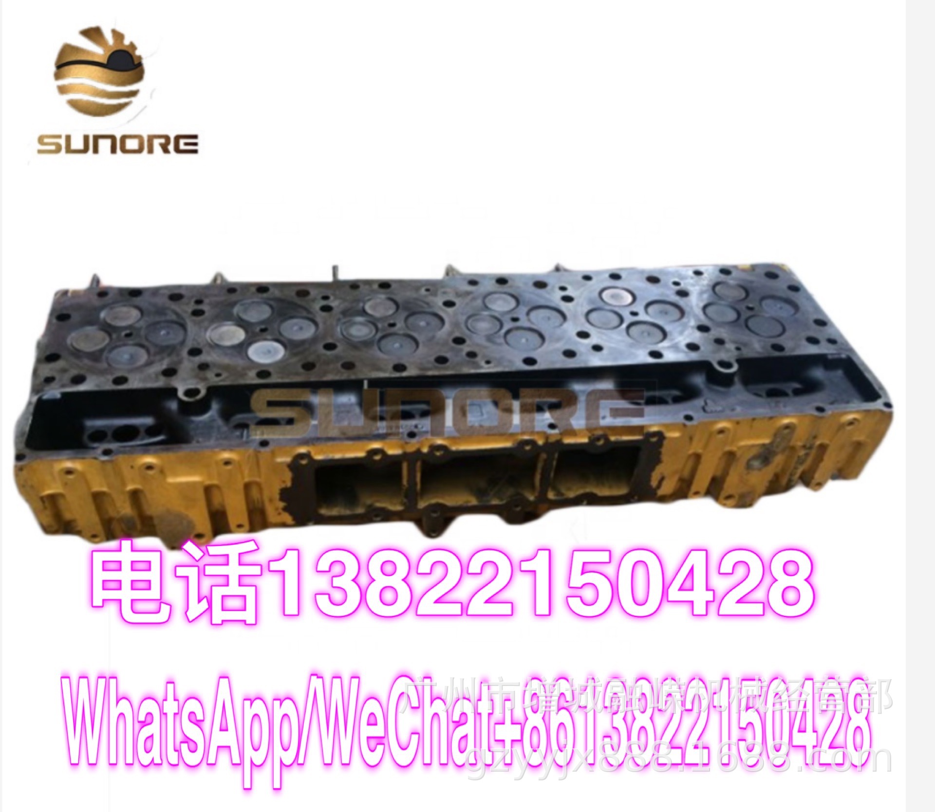 3406/3408/3412 裸机总成 中缸体 3412C 曲轴 缸盖 连接盘