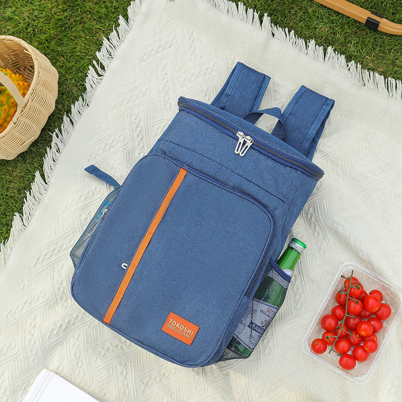 Temu希音Tk保温包EVA冰包防水大容量便当包斜挎饭盒袋户外保温包