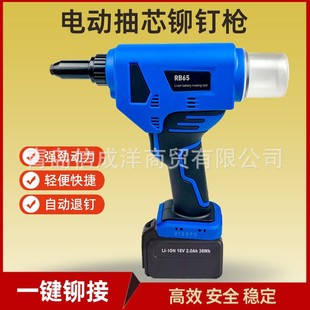 Electric Rivet Gun Lithium Electric Rivet Gun Industrial Grade Fully Automatic Blind Rivet Gun Lithium Electric Rivet Nut Gun Safety Word