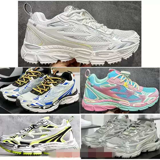 Putian Shoes Pure Original Off-White Dad Shoes Couple Sports Shoes Thick Sole Heightening Couple Style Arrow Dad Shoes