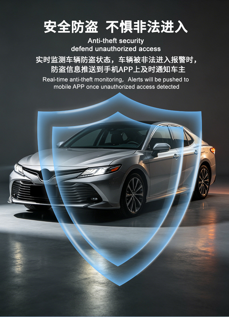 Suitable for Toyota Alphard Car Keys, Mobile Phone Control, Keyless Entry, Digital Key, Gps Positioning
