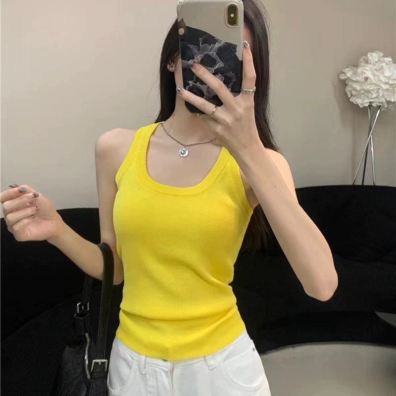 Простой, дикий, чисто сексуальный, висячий жилет, удобный и дышащий, чистый цвет, чтобы покрыть грудное молоко внутри и снаружи