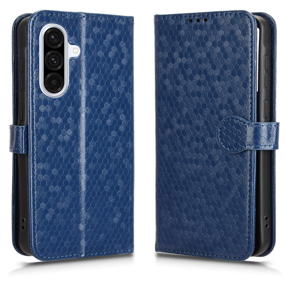Punktemuster Lederhülle Für Samsung Galaxy A36 Mit Kartenfach_voghion.com