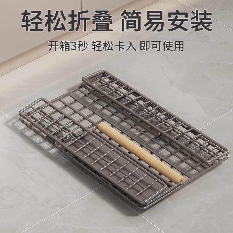 厨房下水槽置物架免安装橱柜拉篮可折叠抽拉式收纳架伸缩碗碟收纳|undefined