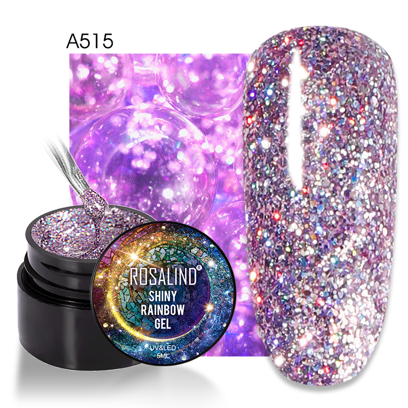 Rosalind transfronteriza pequeñas latas flash pegamento esmalte de uñas 5ml Barbie pegamento esmalte de uñas pegamento fototerapia pegamento esmalte de uñas pegamento