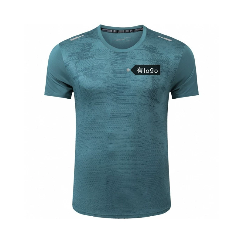 Популярные спортивные мужские летние шорты из ледяного шелка с короткими рукавами, повседневная свободная быстросохнущая одежда для бега, одежда для фитнеса, тонкая летняя одежда