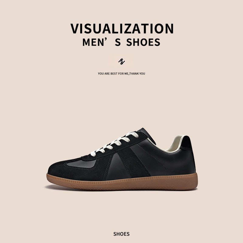 Physical Store Specializes in Quality Moral Training Shoes for Men, Soft-Soled White Shoes, Retro Sports and Leisure Sneakers for Women, Spring and Summer Couple Models